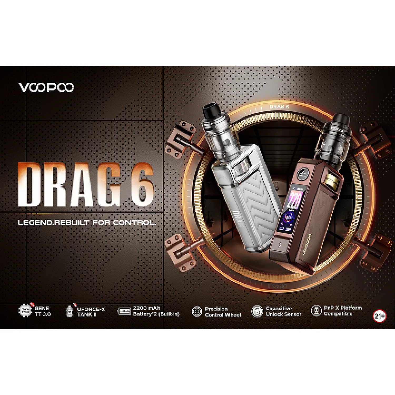 Voopoo - Drag 6 4400 Mah Elektronik Sigara - En Uygun Fiyatlı Orijinal Ürün