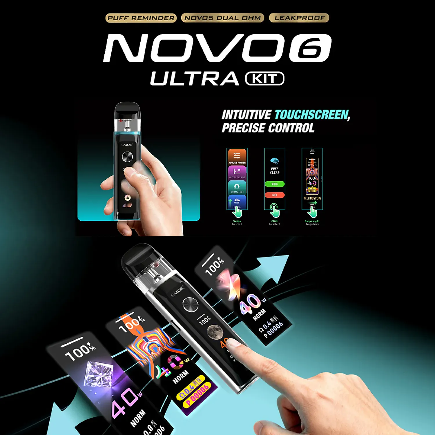 Smok  - Novo 6 Ultra Pod Mod Elektronik Sigara