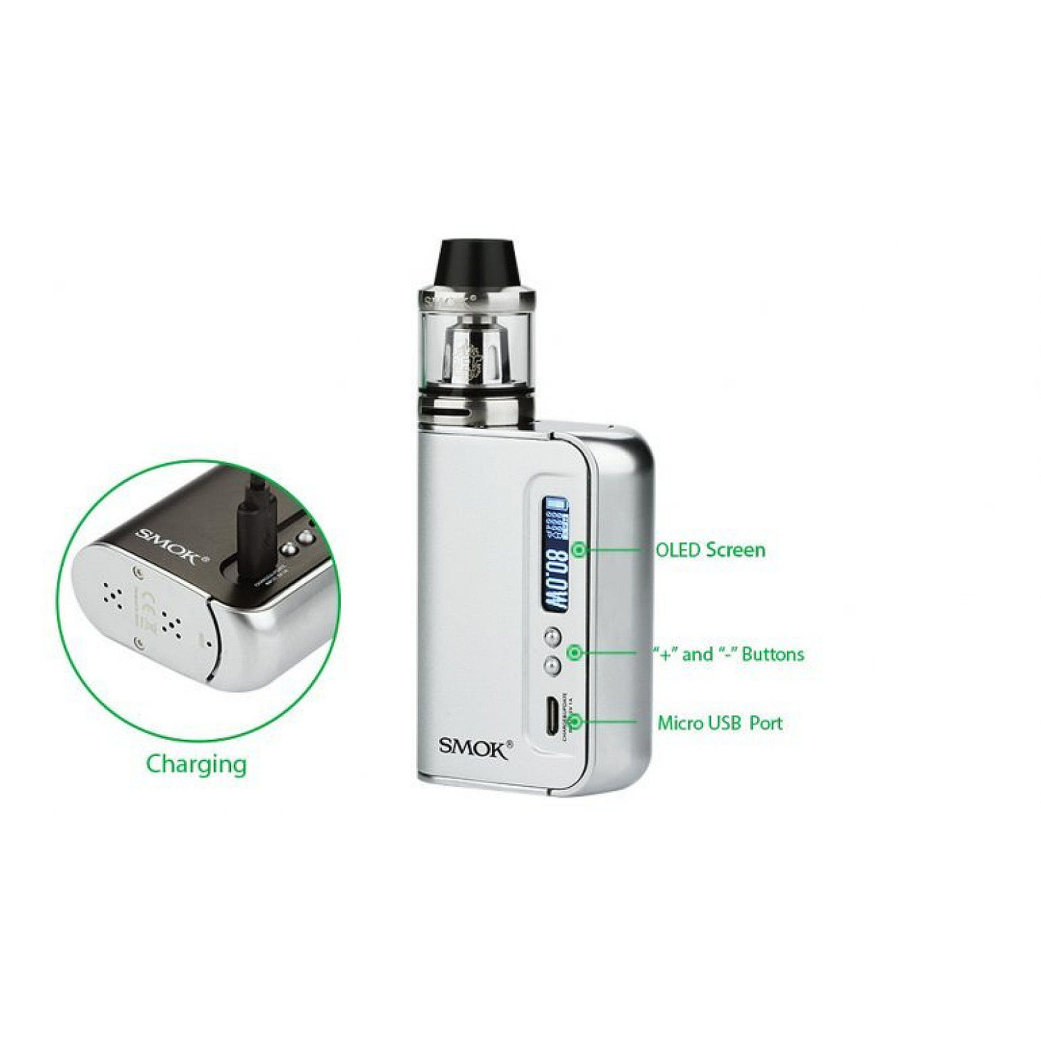 Smok OSUB 80W Elektronik Sigara Kit 3300 Mah - En Uygun Fiyatlı Orijinal Ürün