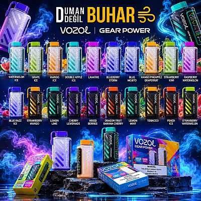 Vozol Gear Power 20000 Puff Tek Kullanımlık Elektronik Sigara