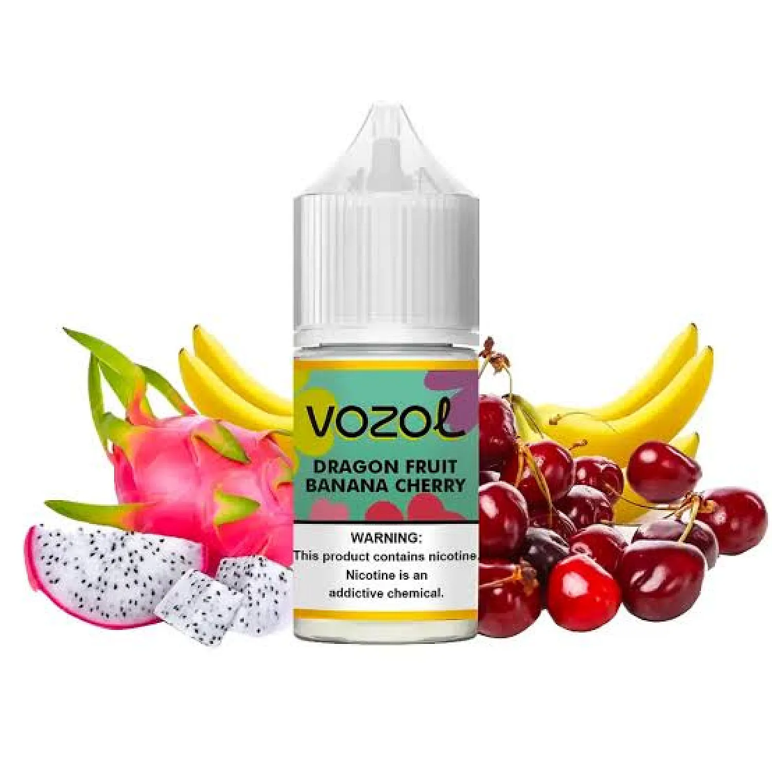 Vozol Bar - Dragon Fruit Banana Cherry 30 ml Salt Likit
