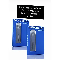 2 Adet Vaporesso Osmall Kampanyası (2 adet salt likit hediyeli) - En Uygun Fiyatlı Orijinal Ürün