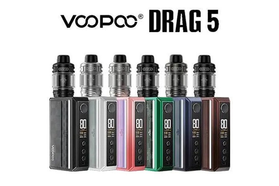 Voopoo Drag 5: Gücün ve Şıklığın Yeni Tanımı