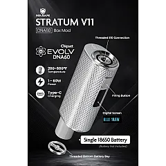 Rekavape - Stratum v11 Style DNA 60w Elektronik Sigara Mod - En Uygun Fiyatlı Orijinal Ürün