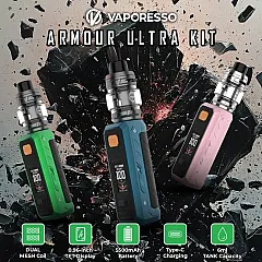 Vaporesso - Armour Ultra 5500 Mah Elektronik Sigara - En Uygun Fiyatlı Orijinal Ürün