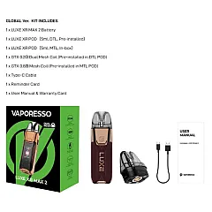 Vaporesso - Luxe XR Max 2 3200 Mah Pod Mod Elektronik Sigara Satın Al - İndirimli Fiyat Vaporesso - Luxe XR Max 2 3200 Mah Pod Mod Elektronik Sigara - En Uygun Fiyatlı Orijinal Ürün