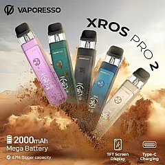 Vaporesso - XROS Pro 2 Pod Mod Elektronik Sigara Satın Al - İndirimli Fiyat Vaporesso - XROS Pro 2 Pod Mod Elektronik Sigara - En Uygun Fiyatlı Orijinal Ürün