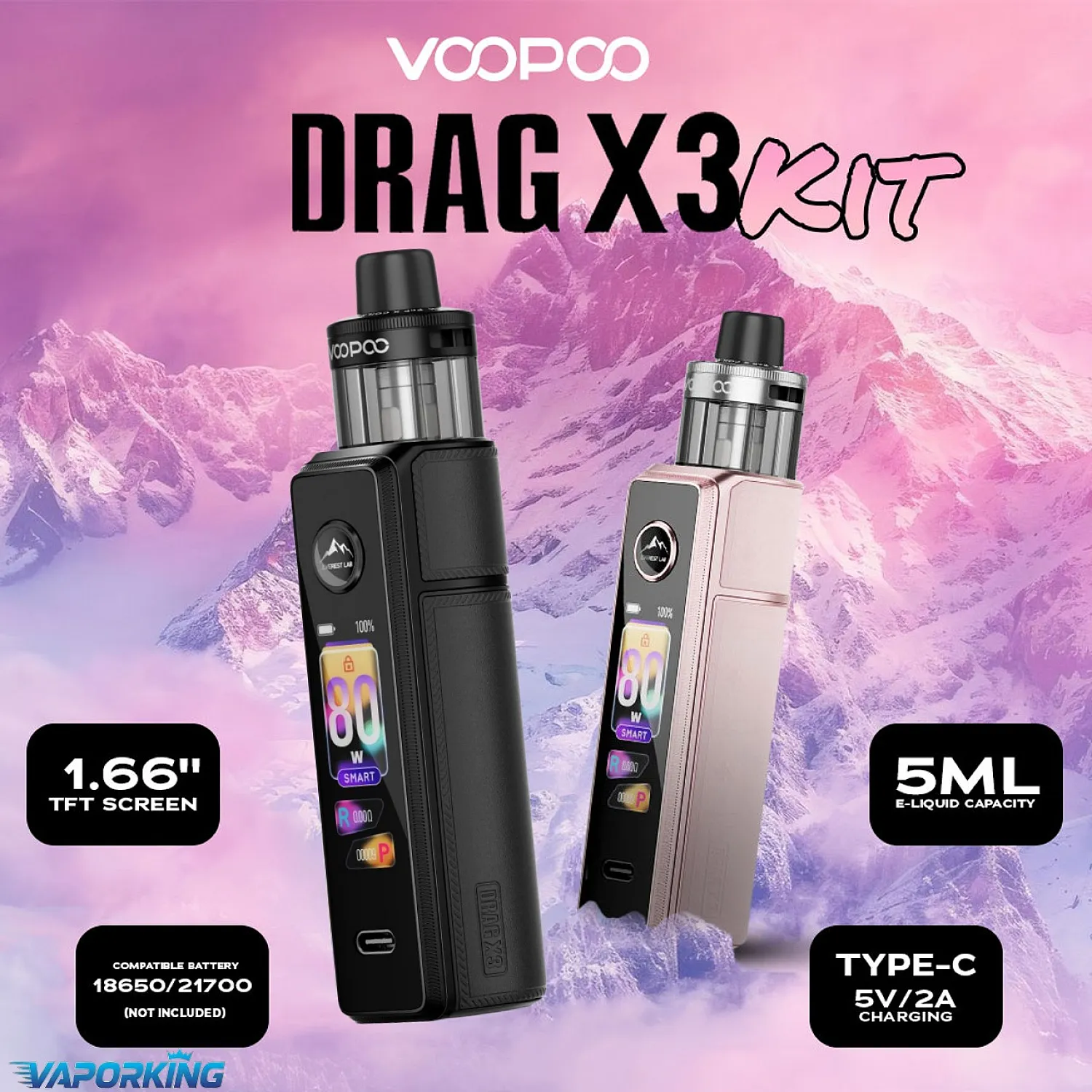 Voopoo - Drag X3 Elektronik Sigara