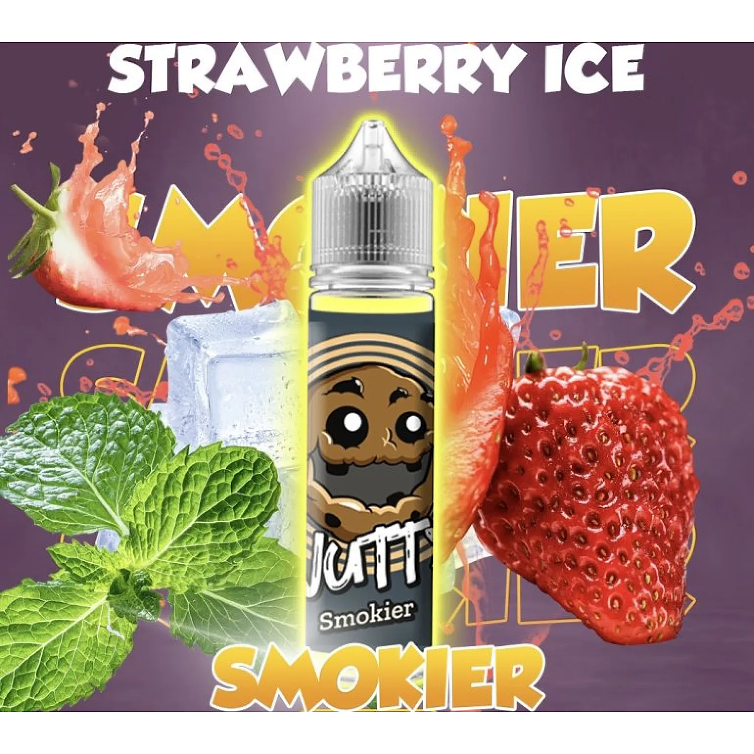 Smokier - Strawberry Ice 60 ml Premium Likit - En Uygun Fiyatlı Orijinal Ürün