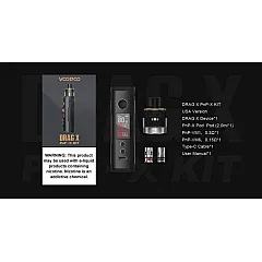 Voopoo - Drag X Pnp-X 80 w Elektronik Sigara Kit Satın Al - İndirimli Fiyat Voopoo - Drag X Pnp-X 80 w Elektronik Sigara Kit - En Uygun Fiyatlı Orijinal Ürün