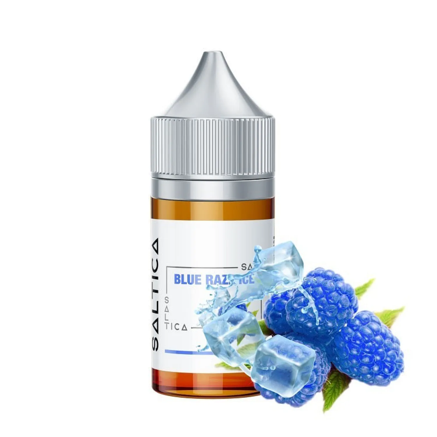 Saltica - Blue Razz Ice 30 ml Premium Salt Likit