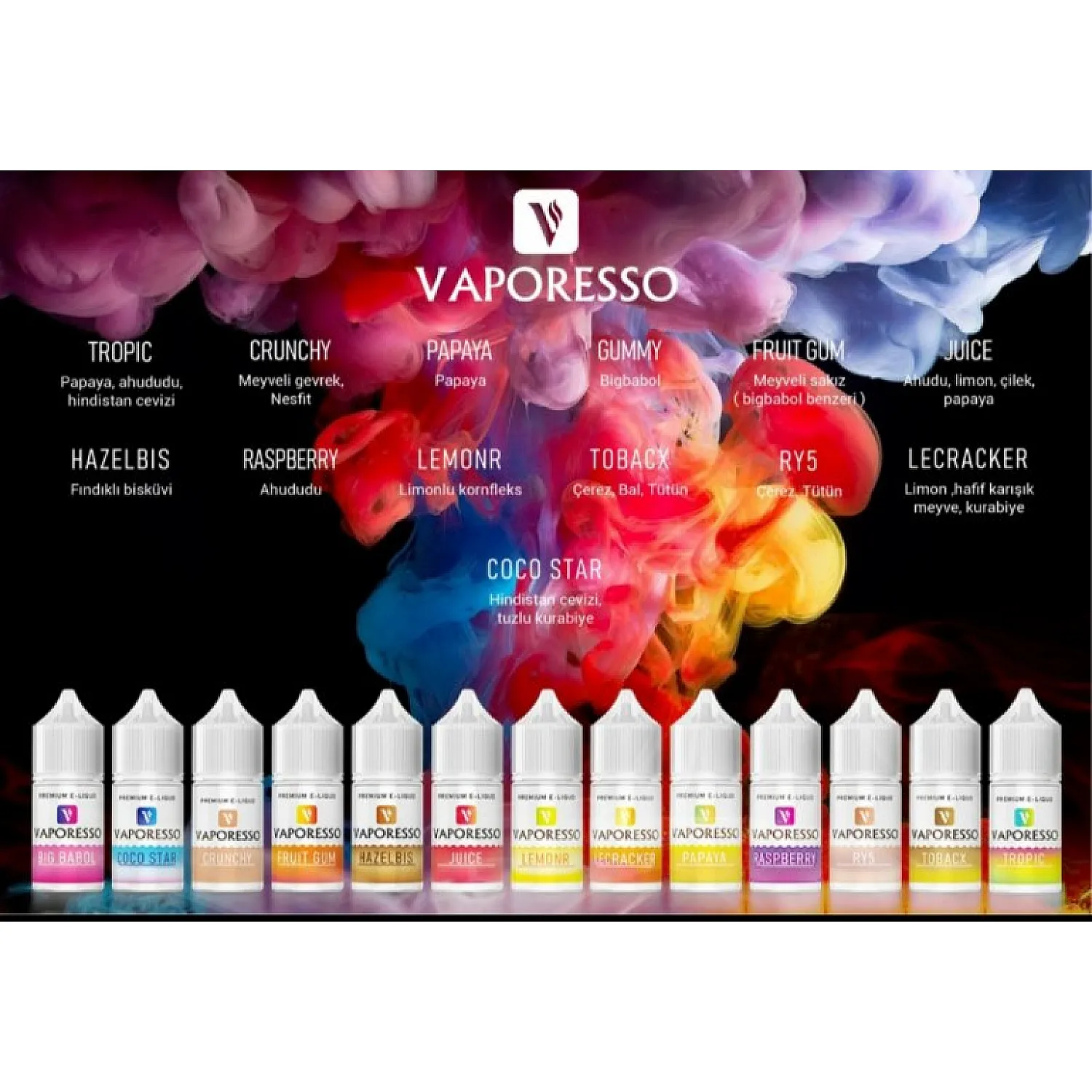 5 li 30 ml Vaporesso Salt Likit Kampanyası - En Uygun Fiyatlı Orijinal Ürün