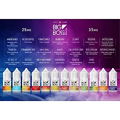 Big Boss - Americanos 30 ml Salt Likit - En Uygun Fiyatlı Orijinal Ürün