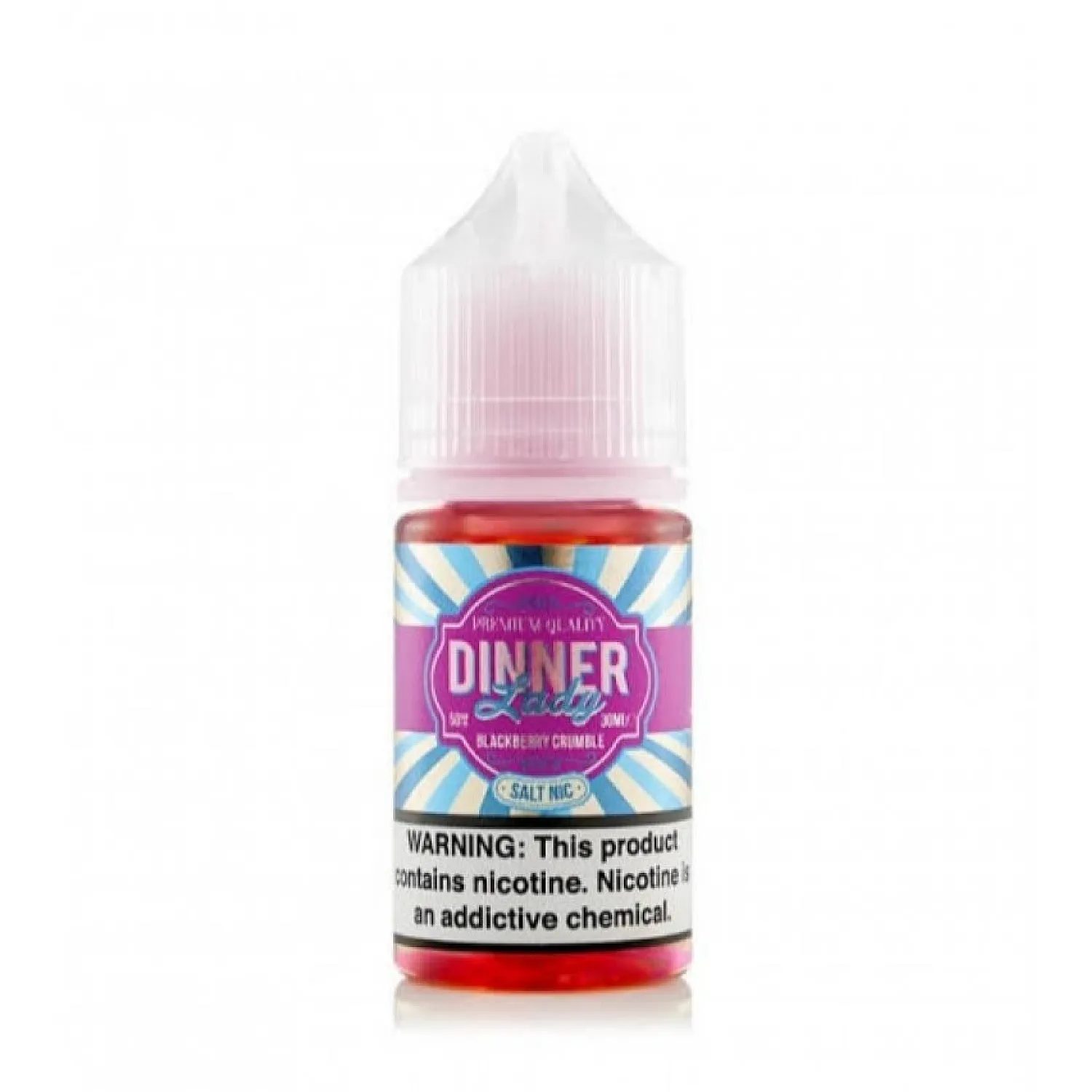 Dinner Lady -  Blackberry Crumble 30ML Premium Salt Likit - En Uygun Fiyatlı Orijinal Ürün