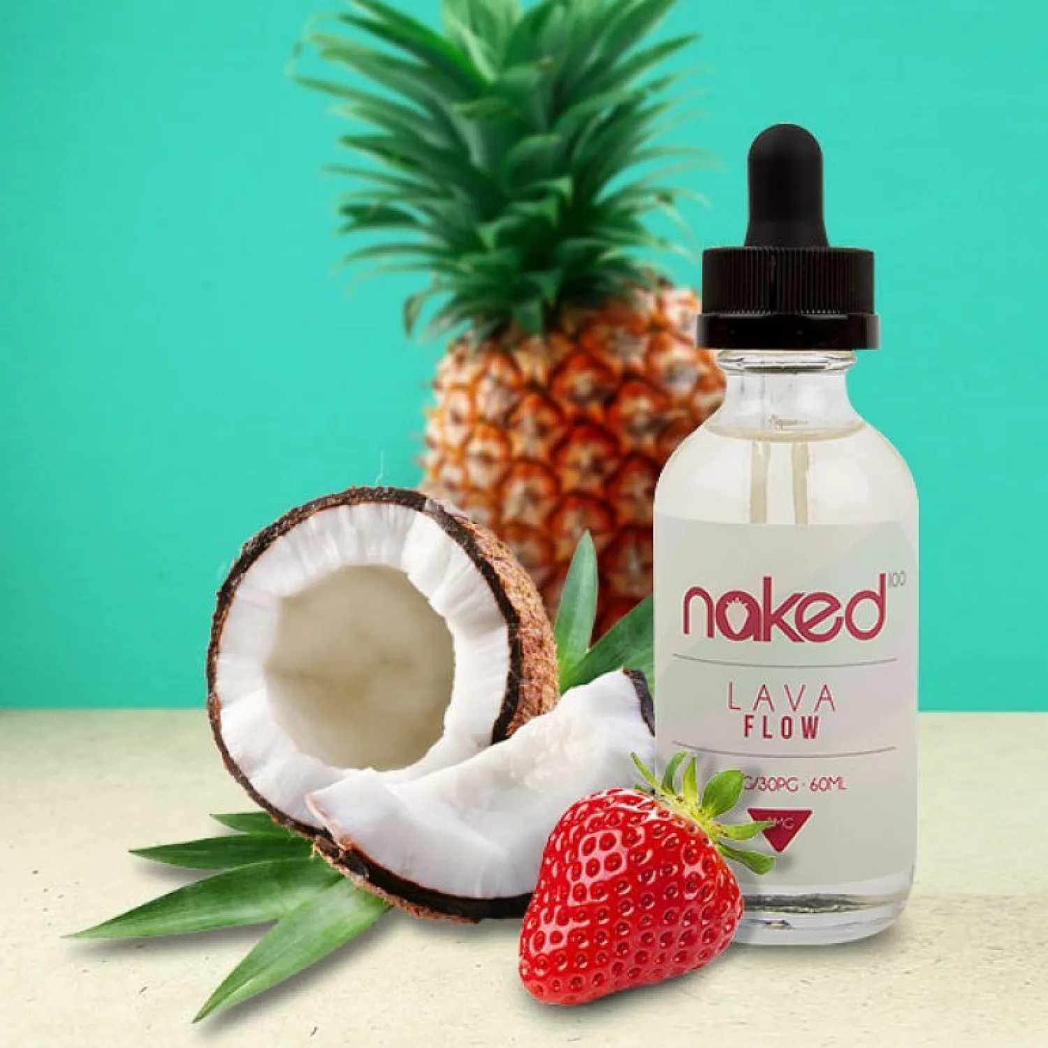 NAKED - Lava Flow 120 ML Premium Likit