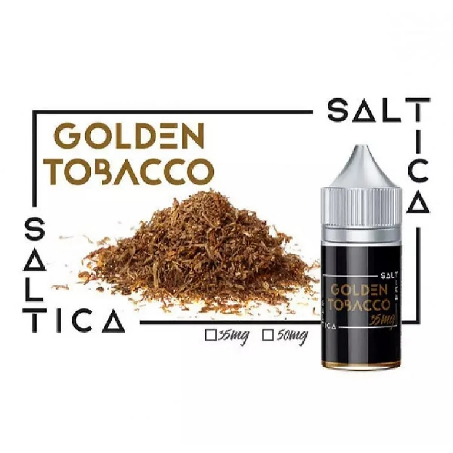 Saltica - Golden Amerikan 30 ml Premium Salt Likit - En Uygun Fiyatlı Orijinal Ürün