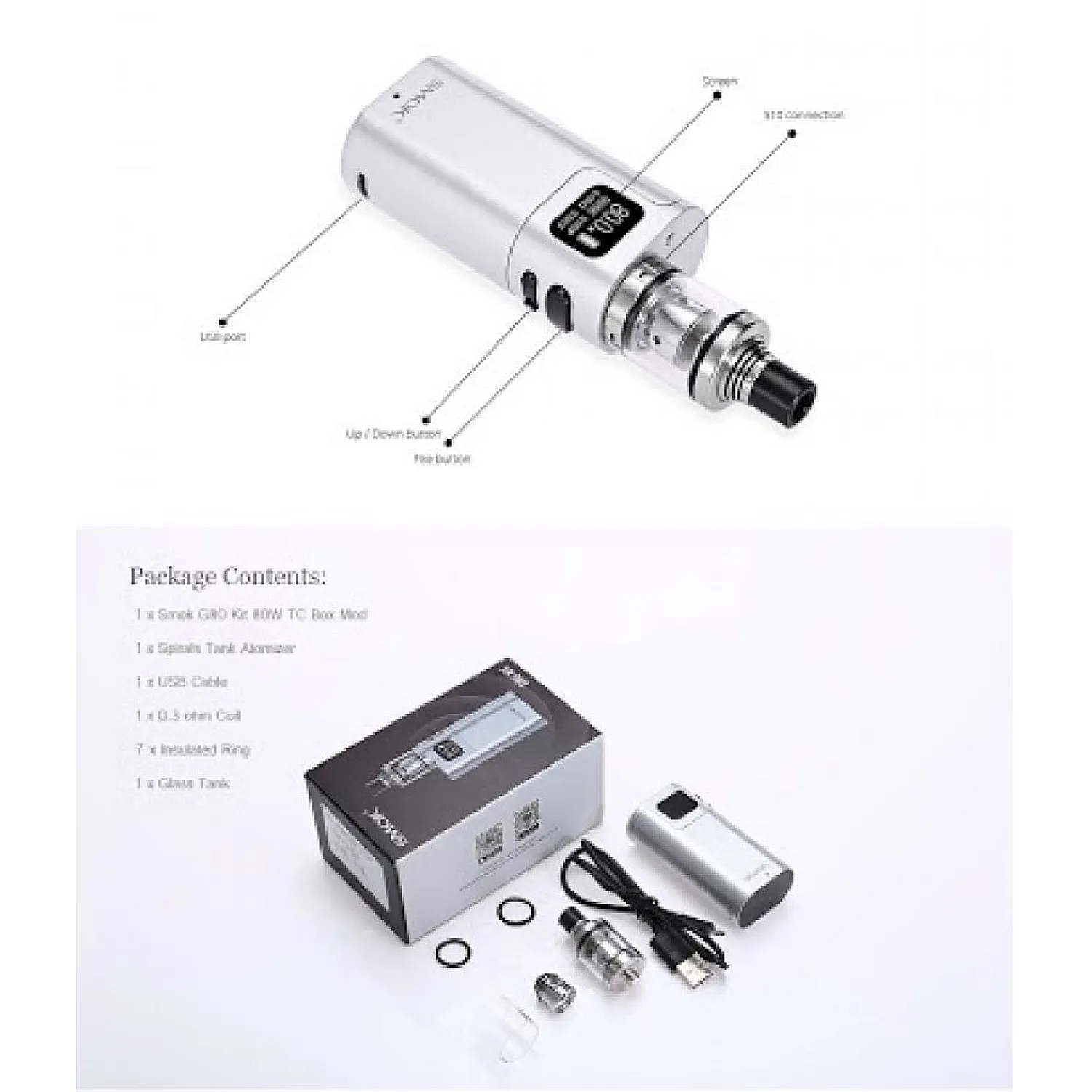 Smok G80 Elektronik Sigara Kit Satın Al - İndirimli Fiyat Smok G80 Elektronik Sigara Kit - En Uygun Fiyatlı Orijinal Ürün
