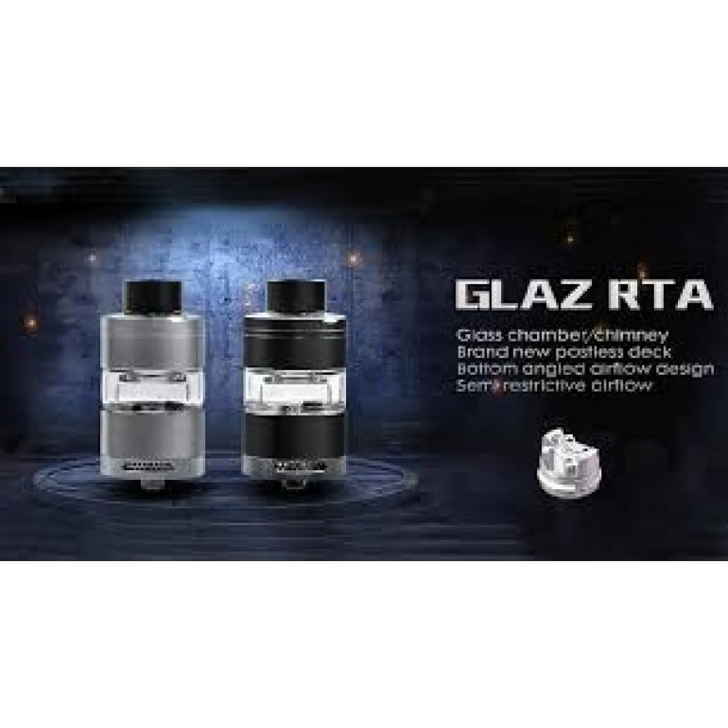 Steam Crave - Glaz RTA 7 ml 31 mm Elektronik Sigara Atomizer Satın Al - İndirimli Fiyat Steam Crave - Glaz RTA 7 ml 31 mm Elektronik Sigara Atomizer - En Uygun Fiyatlı Orijinal Ürün