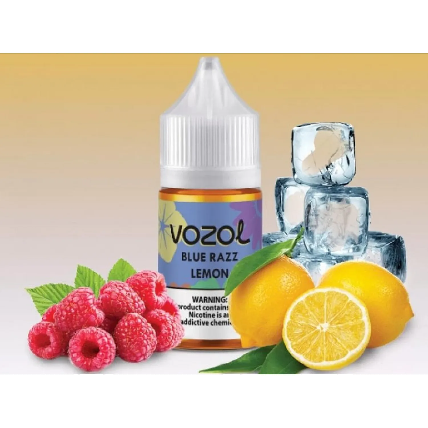 Vozol Bar - Blue Razz Lemon 30 ml Likit - En Uygun Fiyatlı Orijinal Ürün