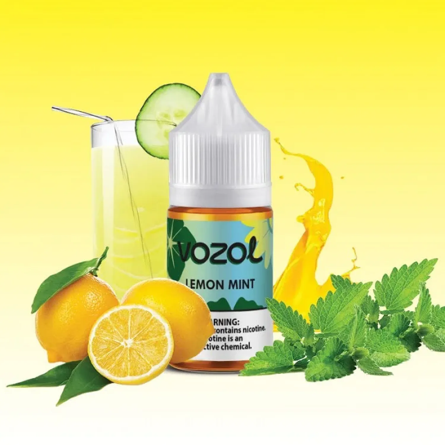 Vozol Bar - Lemon Mint 30 ml Salt Likit