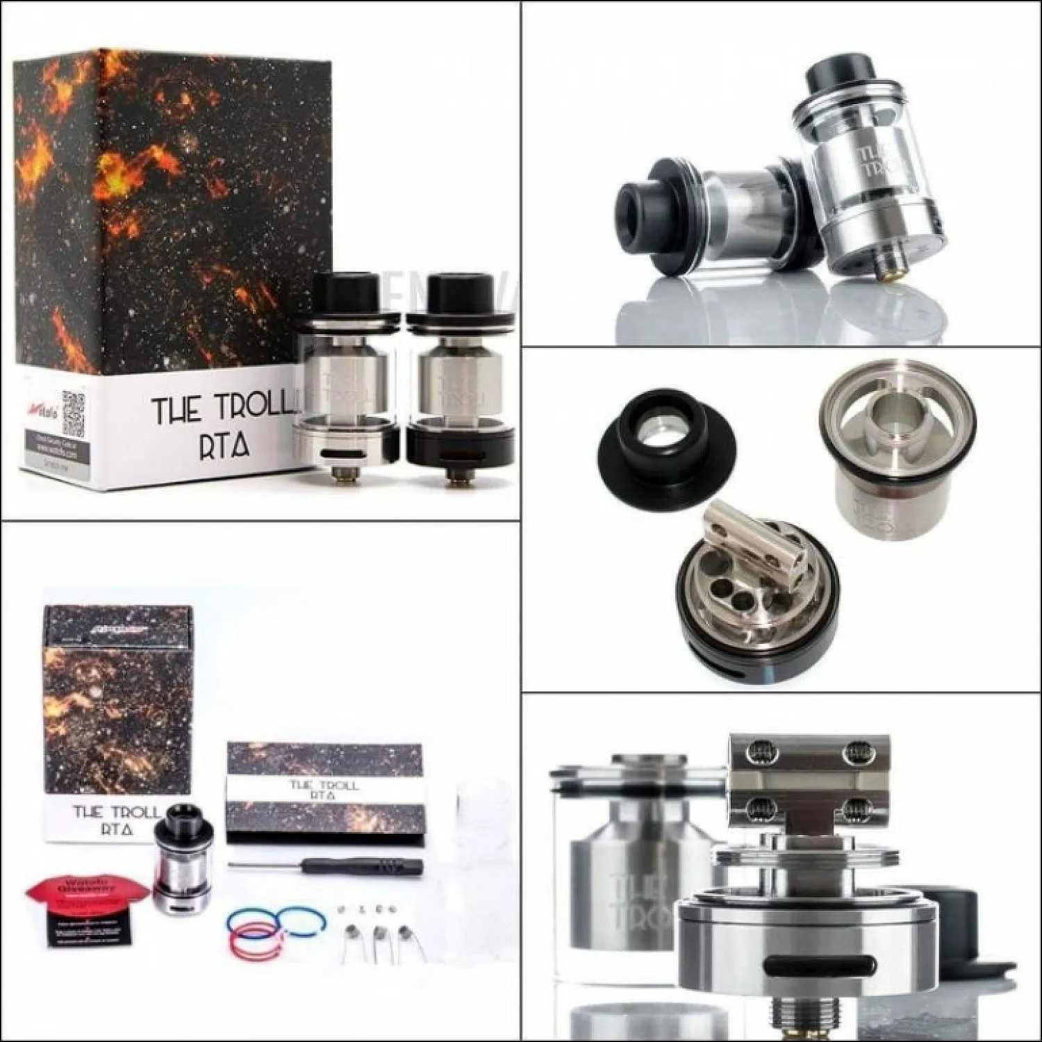 Wotofo The Troll RTA Elektronik Sigara Atomizer - En Uygun Fiyatlı Orijinal Ürün