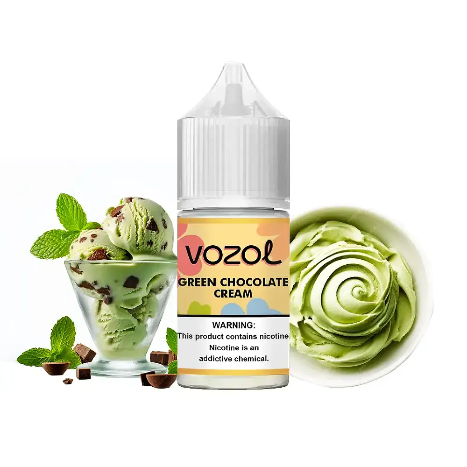 Vozol Bar - Green Chocolate Dream 30 ml Salt Likit