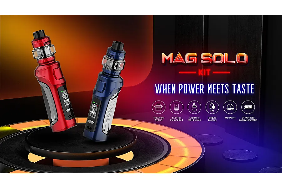 SMOK Mag Solo: Güç, Ergonomi ve Performansın Buluştuğu Nokta SMOK Mag Solo: Güç, Ergonomi ve Performansın Buluştuğu Nokta