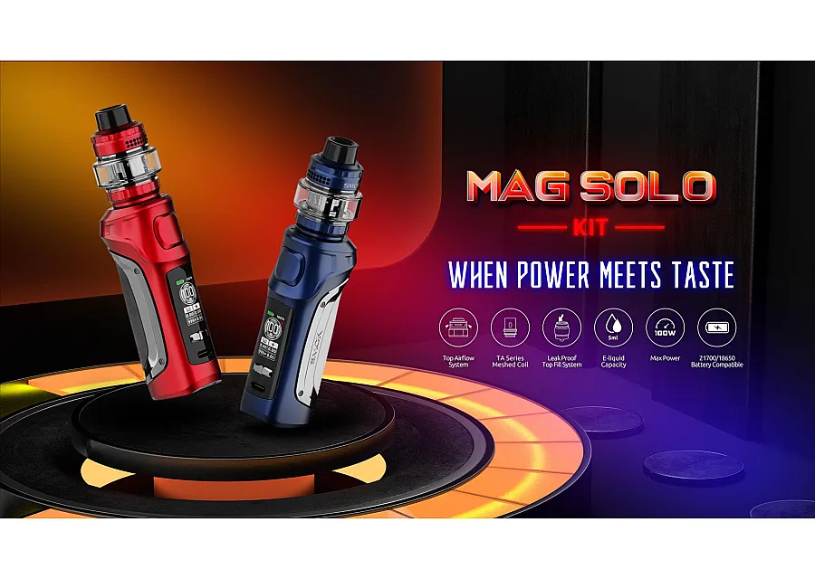 SMOK Mag Solo: Güç, Ergonomi ve Performansın Buluştuğu Nokta