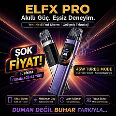 Elf Bar - ELFX PRO Pod Mod 1200 Mah Elektronik Sigara Satın Al - İndirimli Fiyat Elf Bar - ELFX PRO Pod Mod 1200 Mah Elektronik Sigara - En Uygun Fiyatlı Orijinal Ürün