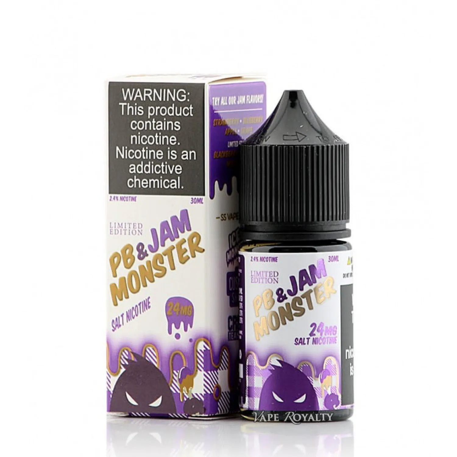 Jam Monster & PB - Grape 30 ml Premium Salt Likit