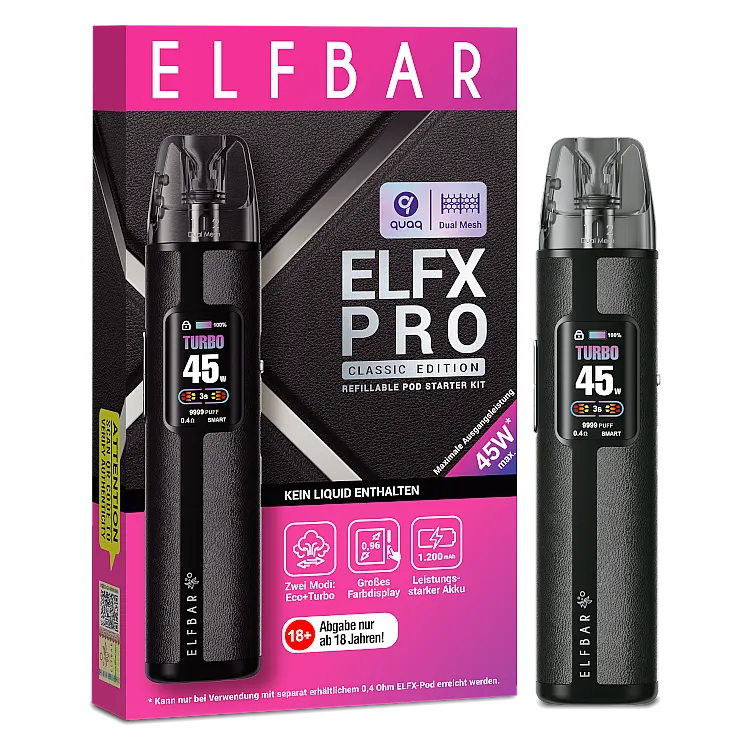 Elf Bar - ELFX PRO Black 