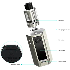 Wismec - Reuleaux RX Mini Elektronik Sigara Kit 2100 Mah - En Uygun Fiyatlı Orijinal Ürün