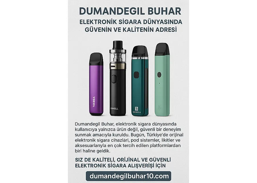 Orijinal Elektronik Sigara & Likit Çeşitleri | Duman Değil Buhar