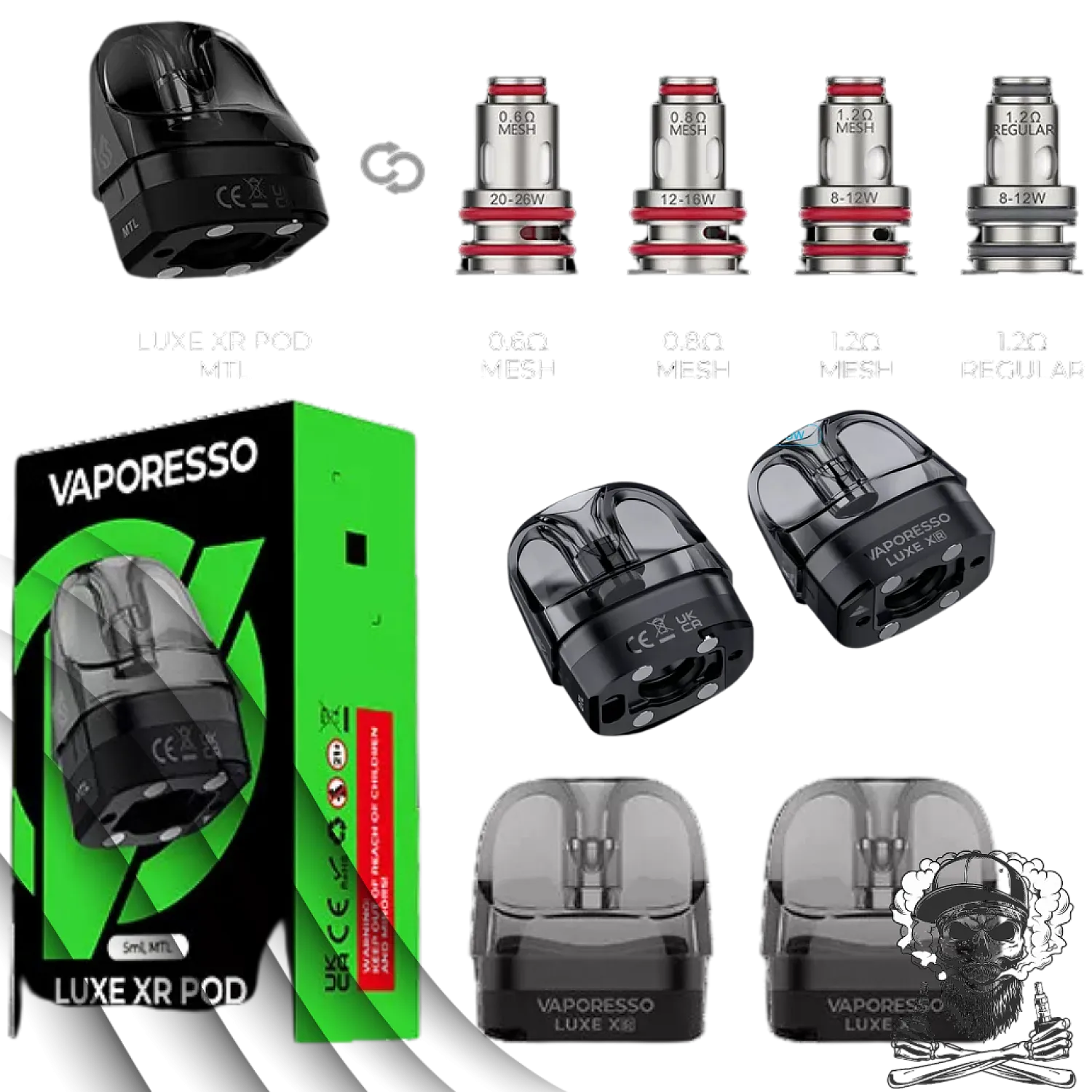 Vaporesso - Luxe XR Max Dolu Kartuş (2’li Paket)